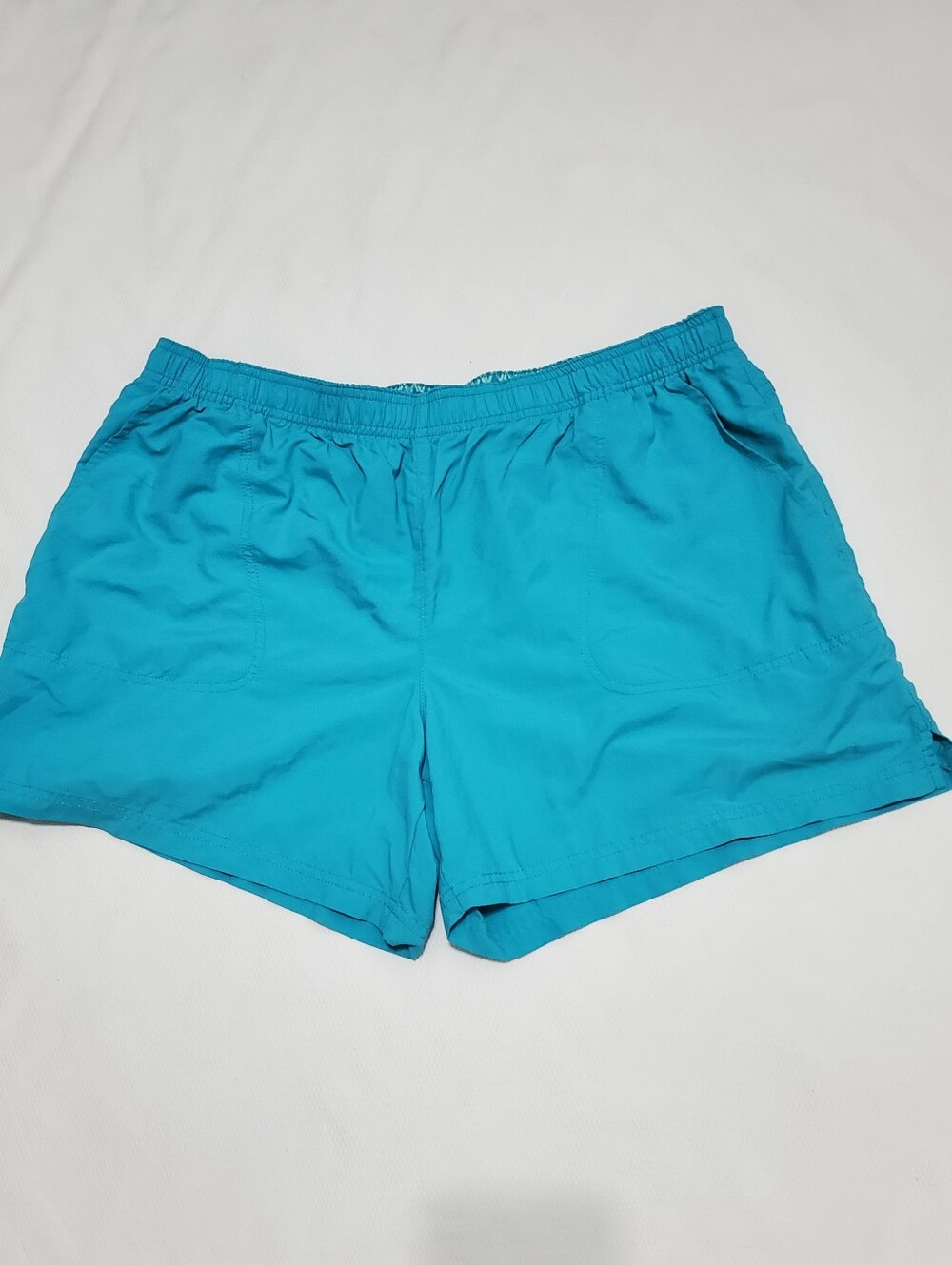 Columbia Baggies 5" Shorts Teal Mens XL